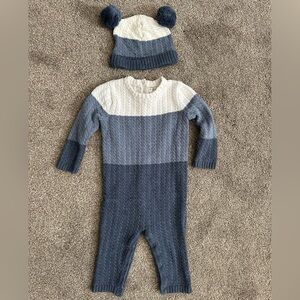 ❄️ Sweater One Piece with matching hat